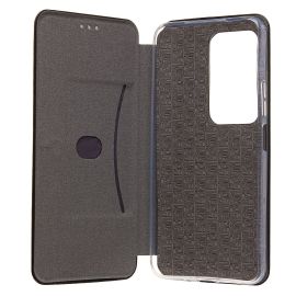 Чехол для Xiaomi Redmi 15 флип боковой кожзам №3 <черный>