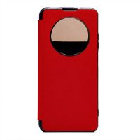 Чехол для Xiaomi Poco M4 Pro флип боковой кожзам №4 <красный> ― OnlineBazar.su