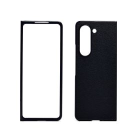 Чехол для Samsung SM- F946B (Galaxy Z Fold 5) пластиковый FLIP PC <черный>