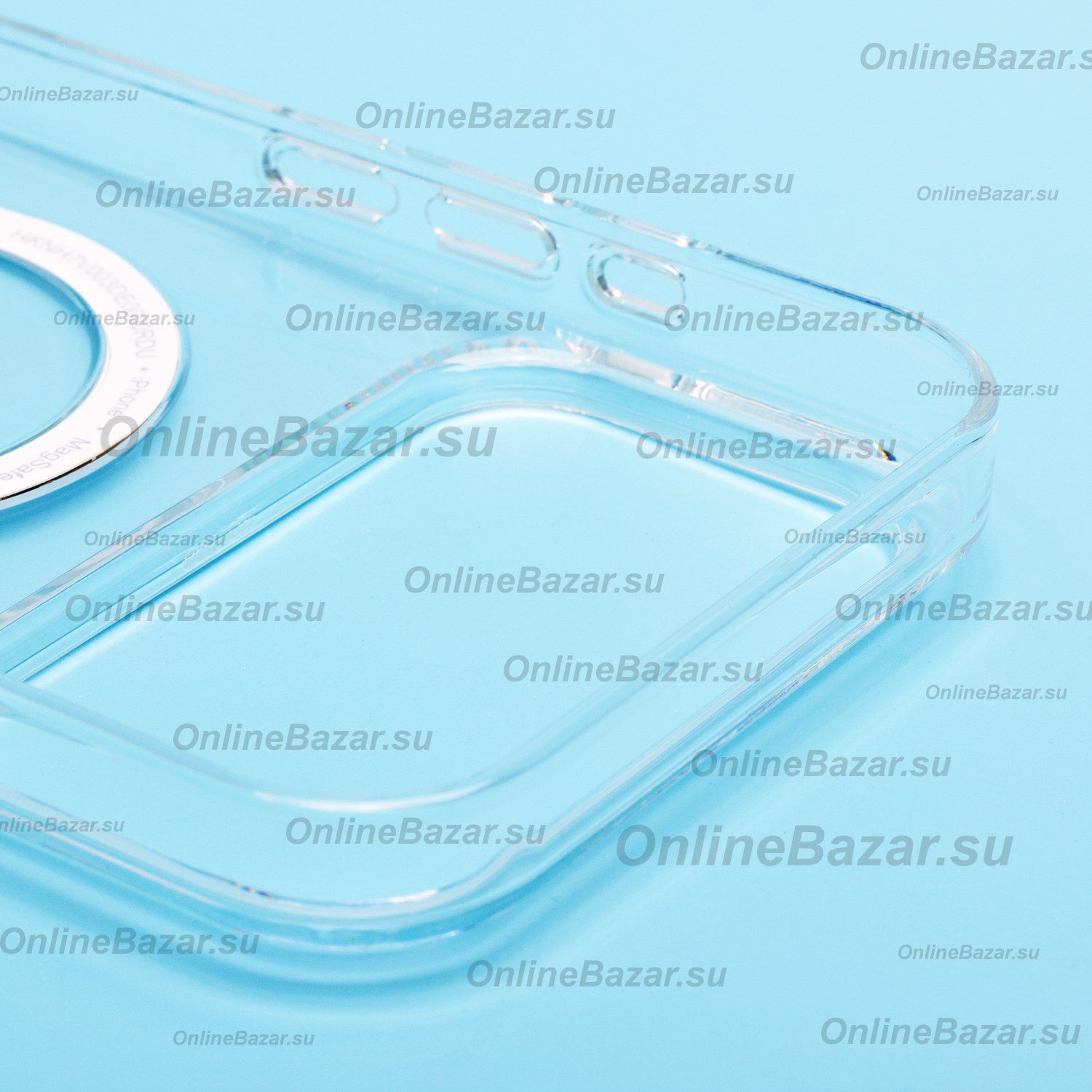 Чехол для Apple iPhone 17 Pro Max пластиковый MagSafe Сlear Сase <прозрачный> ― OnlineBazar.su