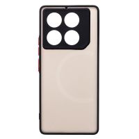 Чехол для Infinix GT 20 Pro (X6871) пластиковый с окантовкой <черный> ― OnlineBazar.su