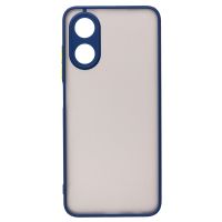 Чехол для Oppo CPH2477 пластиковый с окантовкой <синий> ― OnlineBazar.su