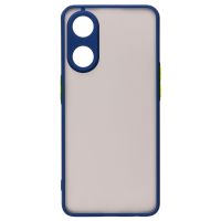Чехол для Oppo CPH2481 пластиковый с окантовкой <синий> ― OnlineBazar.su