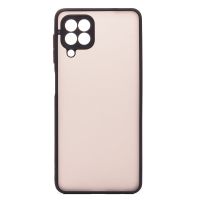 Чехол для Samsung SM-M325F (Galaxy M32) пластиковый с окантовкой <черный> ― OnlineBazar.su