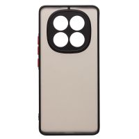 Чехол для Xiaomi Poco X7 пластиковый с окантовкой <черный> ― OnlineBazar.su