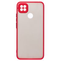 Чехол для Xiaomi 220233L2G пластиковый с окантовкой <красный> ― OnlineBazar.su