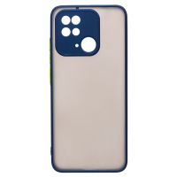 Чехол для Xiaomi 220333QNY пластиковый с окантовкой <синий> ― OnlineBazar.su