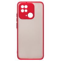 Чехол для Xiaomi 220333QNY пластиковый с окантовкой <красный> ― OnlineBazar.su