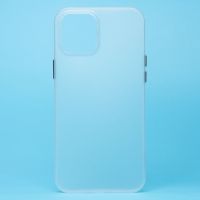 Чехол для Apple iPhone 12 Pro Max пластиковый Coblue Matte <прозрачно-белый> ― OnlineBazar.su