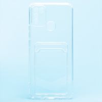 Чехол для Infinix Hot 11 Play (X688B) силиконовый с картхолдером №2 <прозрачный> ― OnlineBazar.su