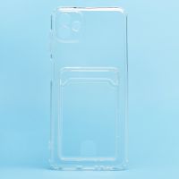 Чехол для Samsung SM-A045F (Galaxy A04) силиконовый с картхолдером №2 <прозрачный> ― OnlineBazar.su