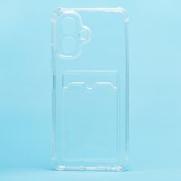 Чехол для Tecno Spark Go 2 (KM4) силиконовый с картхолдером №2 <прозрачный> ― OnlineBazar.su