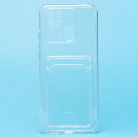 Чехол для Xiaomi 220333QNY силиконовый с картхолдером №2 <прозрачный> ― OnlineBazar.su