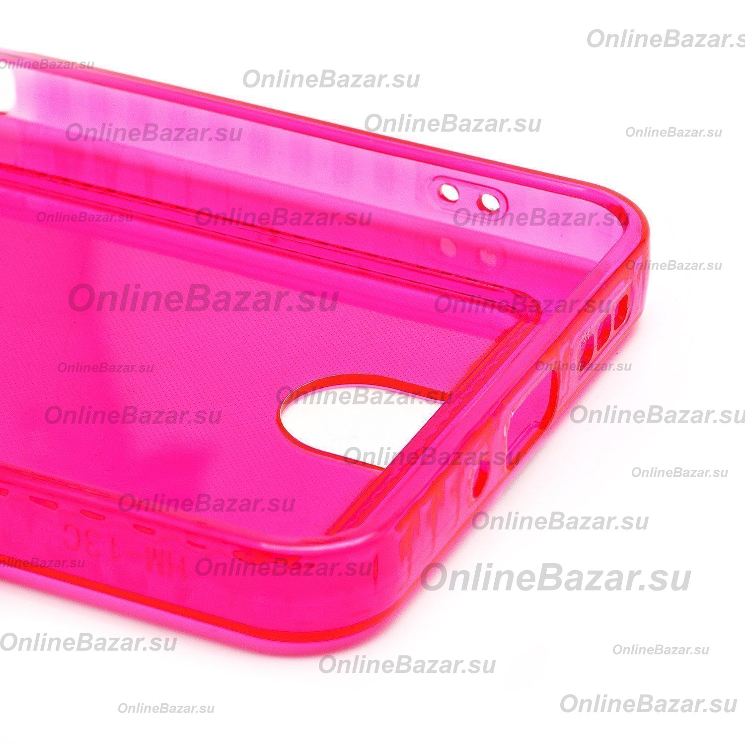 Чехол для Xiaomi Redmi 13C силиконовый с картхолдером №2 <розовый> ― OnlineBazar.su