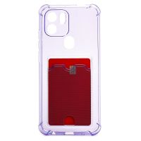 Чехол для Redmi A1 силиконовый с картхолдером №2 <фиолетовый> ― OnlineBazar.su