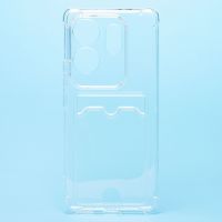 Чехол для Infinix Zero 30 (X6731B) силиконовый с картхолдером <прозрачный> ― OnlineBazar.su