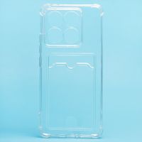 Чехол для Xiaomi 2406APNFAG силиконовый с картхолдером <прозрачный> ― OnlineBazar.su