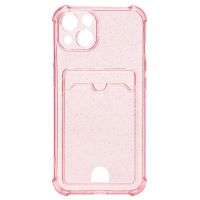 Чехол для Apple iPhone 13 силиконовый с картхолдером №5 <розовый> ― OnlineBazar.su