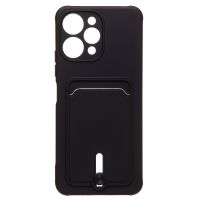 Чехол для Xiaomi 23053RN02Y силиконовый с картхолдером №4 <черный> ― OnlineBazar.su