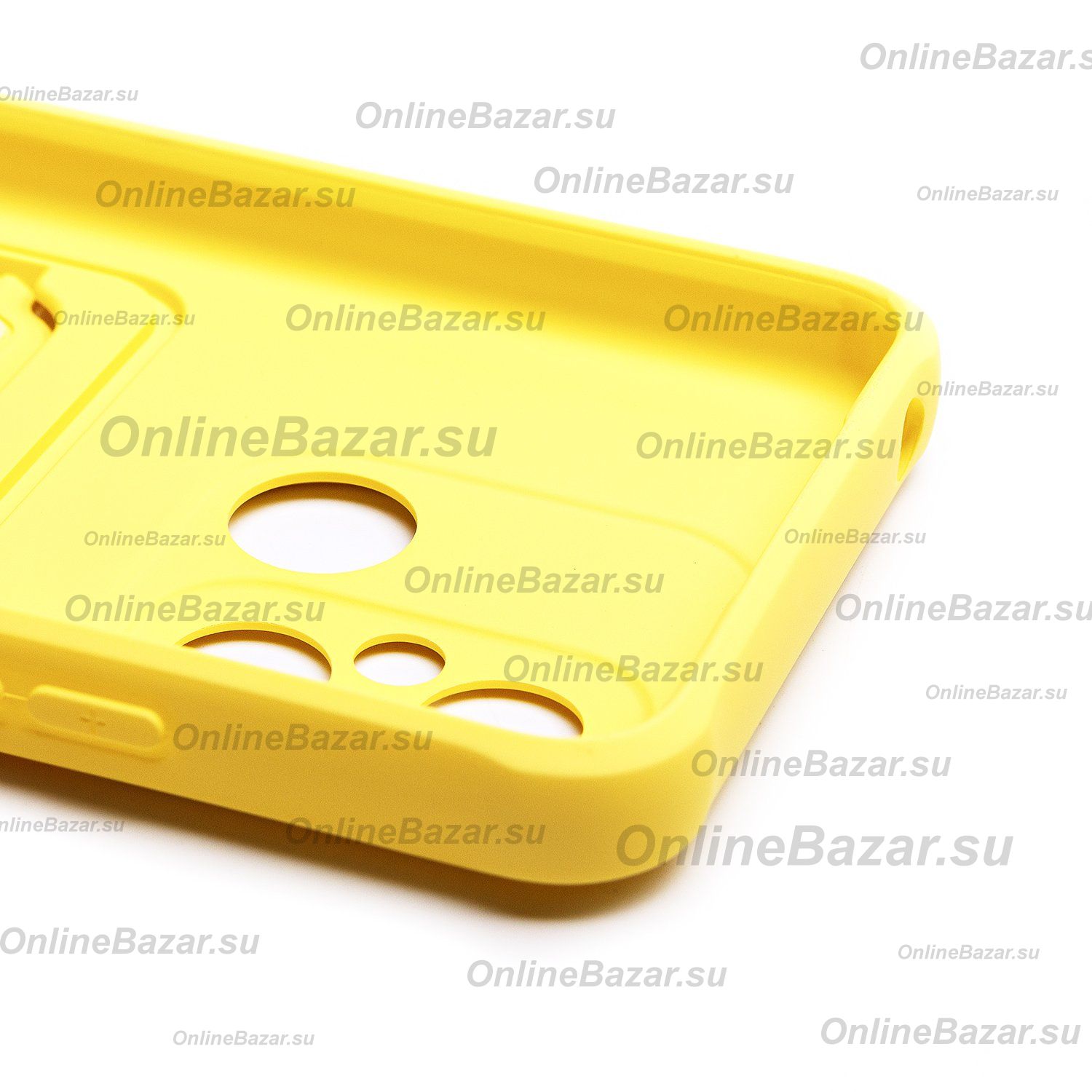 Чехол для Xiaomi 22120RN86G силиконовый с картхолдером №4 <желтый> ― OnlineBazar.su