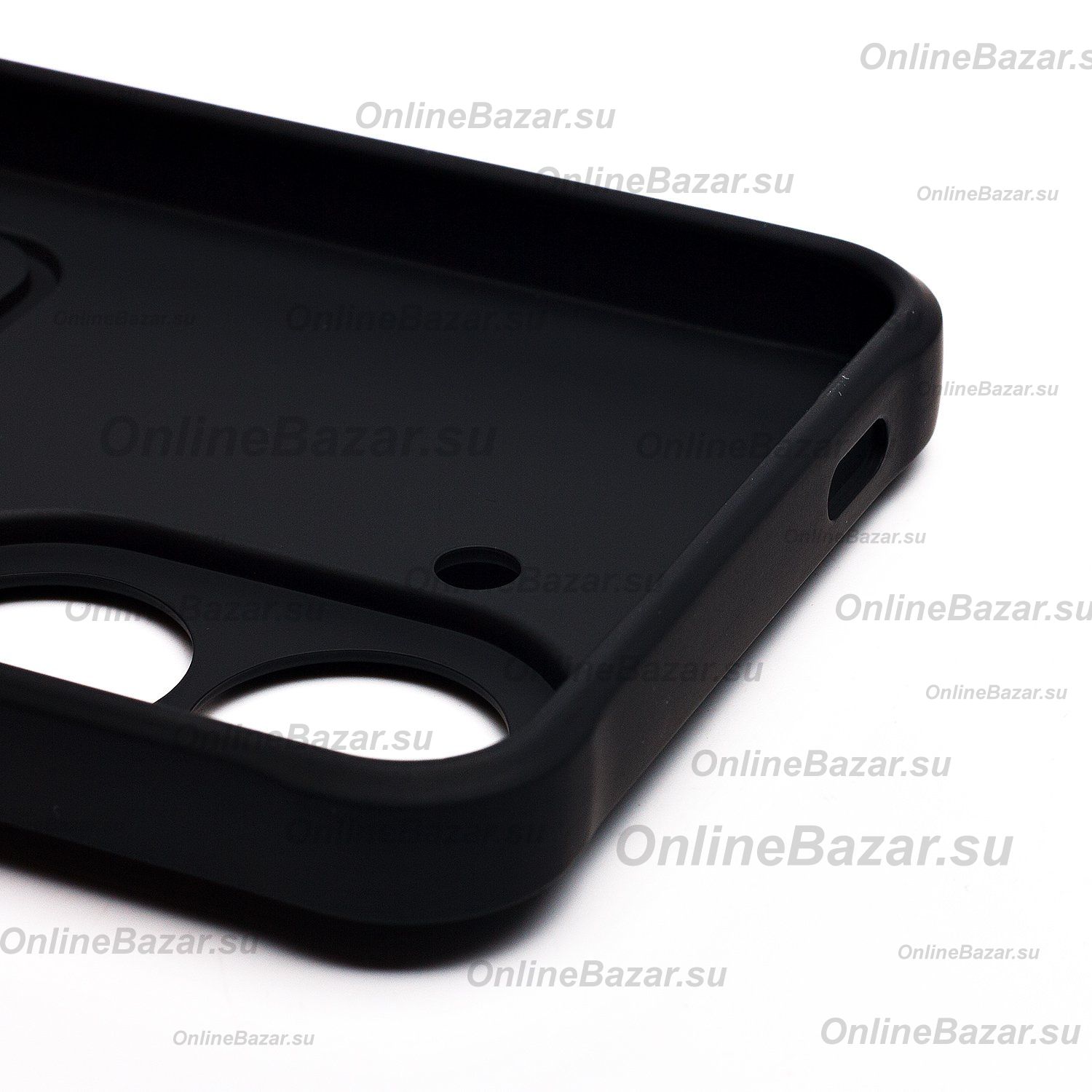 Чехол для Xiaomi 25028RN03A силиконовый с картхолдером №4 <черный> ― OnlineBazar.su