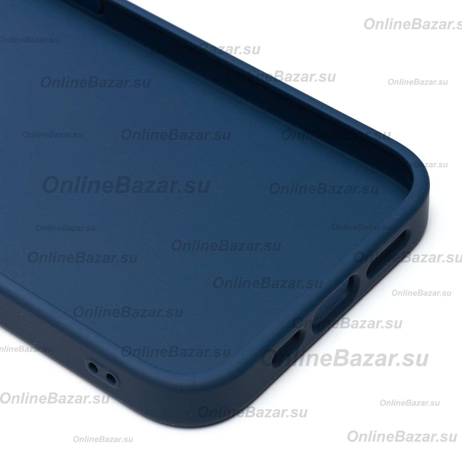 Чехол для Apple iPhone 14 силиконовый матовый №6 <синий> ― OnlineBazar.su
