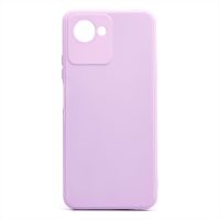 Чехол для Realme RMX3581 силиконовый матовый №8 <фиолетовый> ― OnlineBazar.su