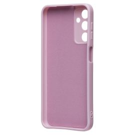 Чехол для Samsung SM-A245F (Galaxy A24) силиконовый матовый №8 <светло-фиолетовый>