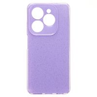 Чехол для Tecno Spark Go 2024 (BG6) силиконовый с блестками №3 <светло-фиолетовый> ― OnlineBazar.su