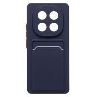 Чехол для Xiaomi 24095PCADG силиконовый с картхолдером №9 <темно-синий> ― OnlineBazar.su