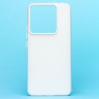 Чехол для Xiaomi 2312DRA50C силиконовый матовый №10 <белый> ― OnlineBazar.su