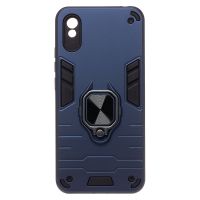 Чехол для Xiaomi M2006C3LG силиконовый противоударный с кольцом <синий> ― OnlineBazar.su