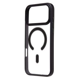 Чехол для Apple iPhone 17 Pro Max пластиковый MagSafe <черный>