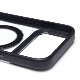 Чехол для Apple iPhone 17 Pro Max пластиковый MagSafe <черный>