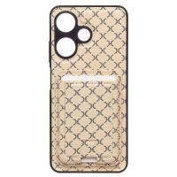 Чехол для Infinix Hot 30i (X669D) силиконовый с картхолдером №8 <белый> ― OnlineBazar.su