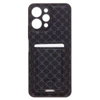 Чехол для Xiaomi 23053RN02Y силиконовый с картхолдером №8 <черный> ― OnlineBazar.su