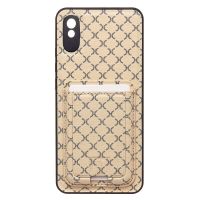Чехол для Xiaomi M2006C3LC силиконовый с картхолдером №8 <белый> ― OnlineBazar.su