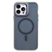 Чехол для Apple iPhone 13 Pro Max силиконовый MagSafe №6 <серый> ― OnlineBazar.su