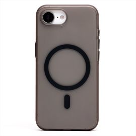 Чехол для Apple iPhone 16e пластиковый MagSafe №5 <черный>