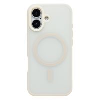 Чехол для Apple iPhone 17 пластиковый MagSafe Vawi №2 <белый> ― OnlineBazar.su
