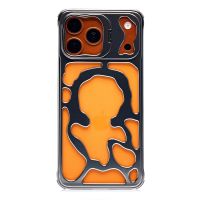 Чехол для Apple iPhone 17 Pro Max металический с держателем <титановый> ― OnlineBazar.su