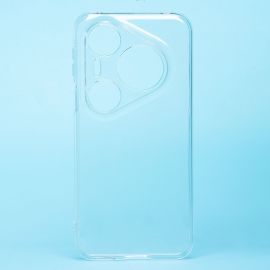 Чехол для Huawei Pura 80 Ultra силиконовый ультратонкий <прозрачный>