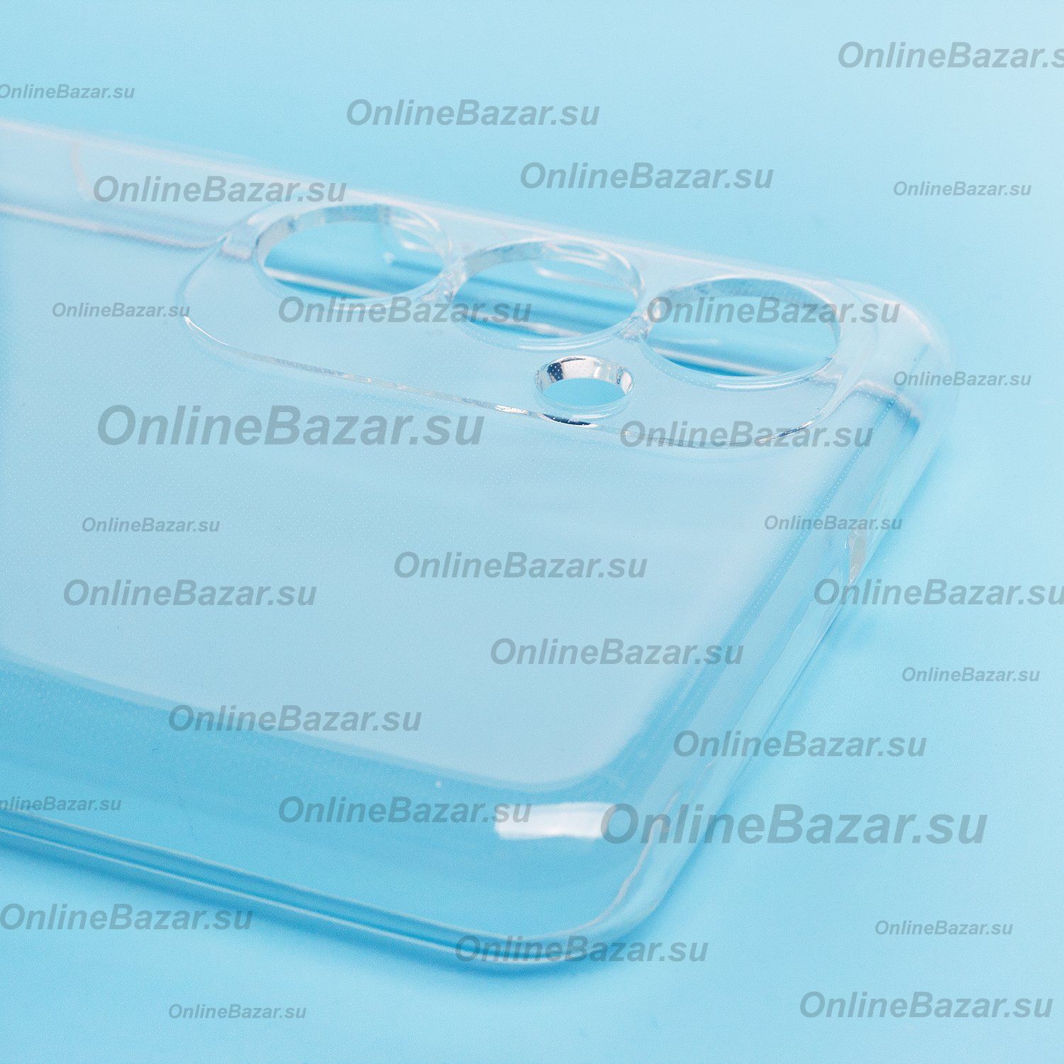 Чехол для Samsung SM-M546B (Galaxy M54 5G) силиконовый ультратонкий <прозрачный> ― OnlineBazar.su