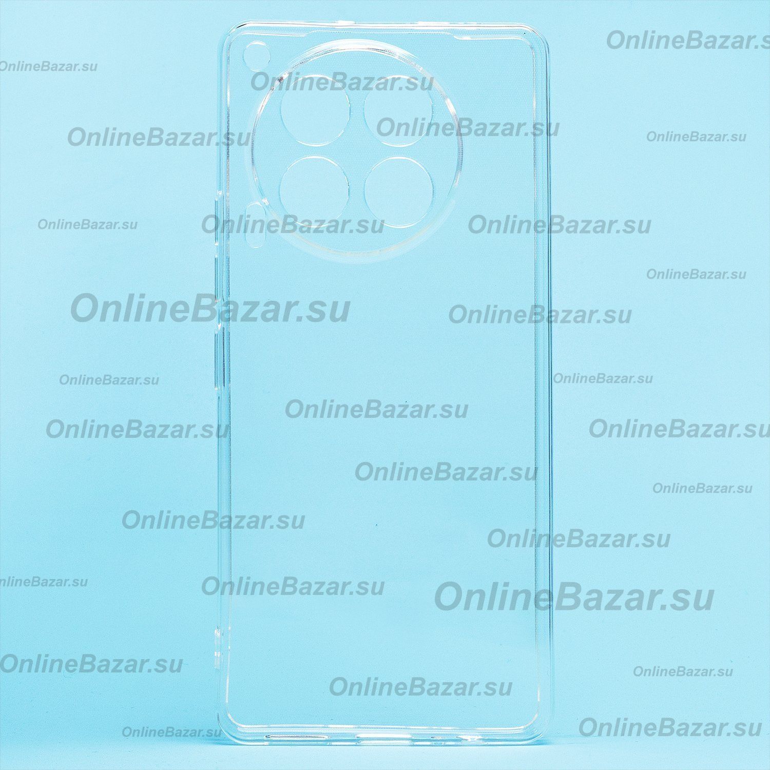 Чехол для Tecno Camon 30 5G (CL7) силиконовый ультратонкий <прозрачный> ― OnlineBazar.su