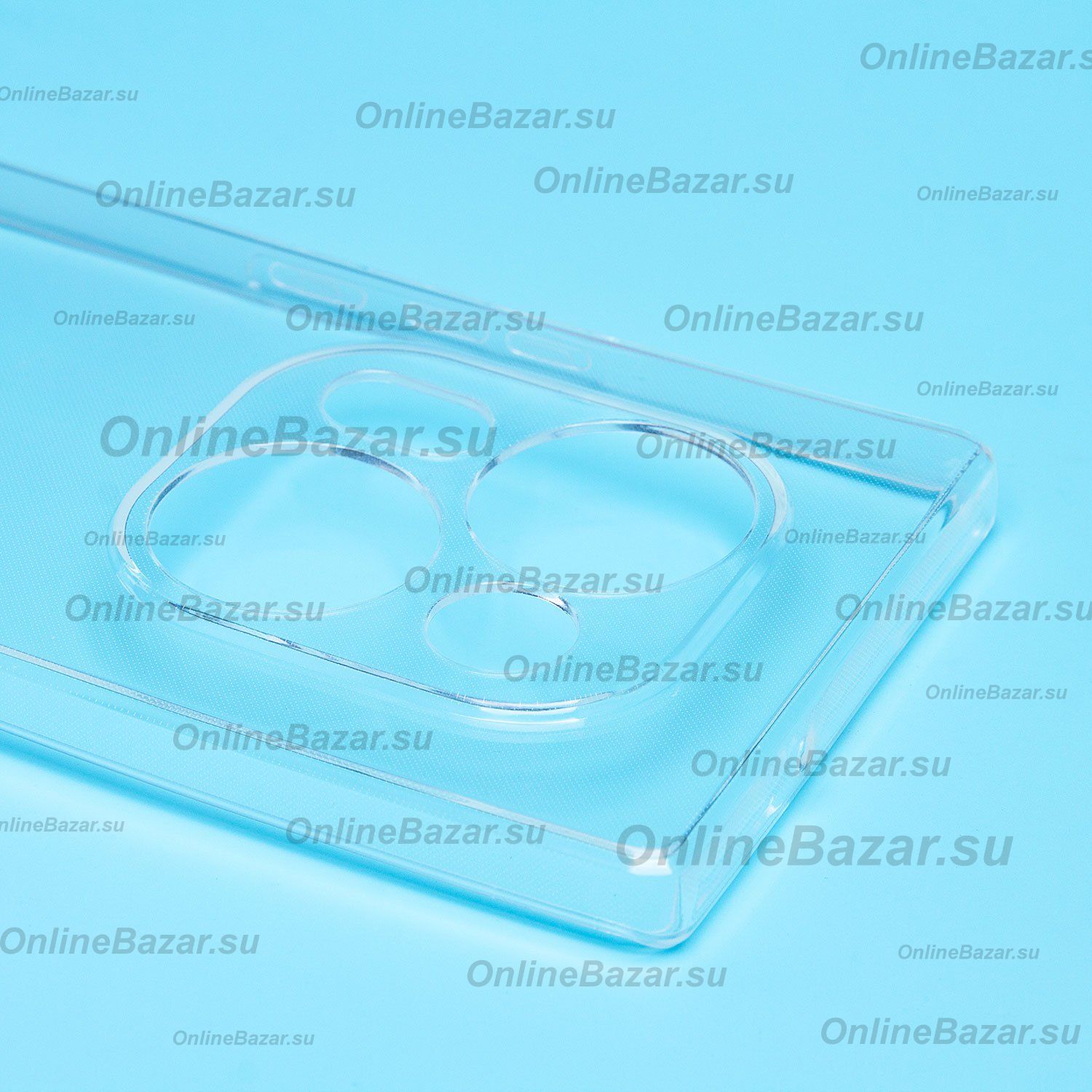 Чехол для Tecno Phantom X2 Pro (AD9) силиконовый ультратонкий <прозрачный> ― OnlineBazar.su