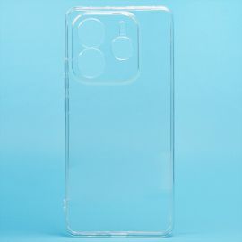 Чехол для Xiaomi Redmi Note 14 5G силиконовый ультратонкий <прозрачный>