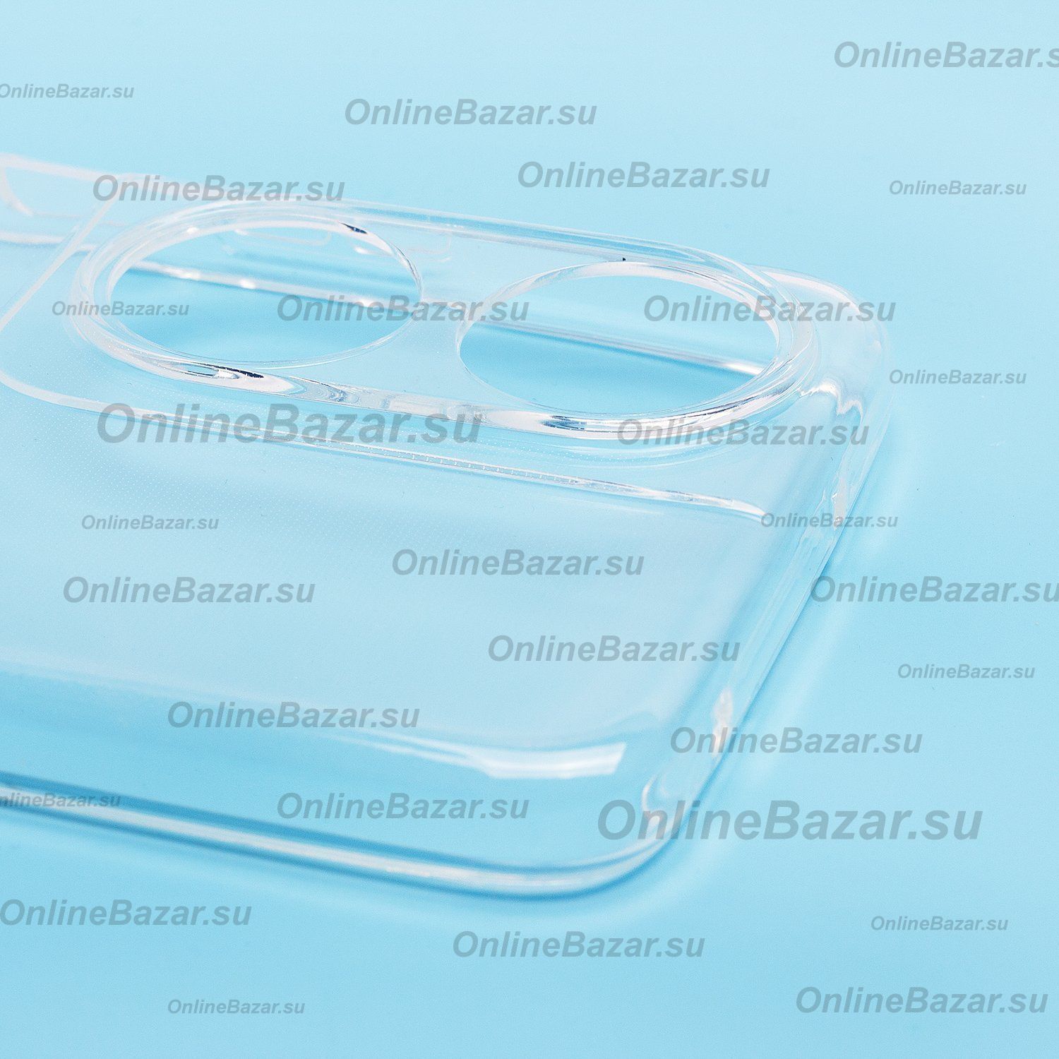 Чехол для Huawei Honor X7b 5G силиконовый (0,9 mm) <прозрачный> ― OnlineBazar.su