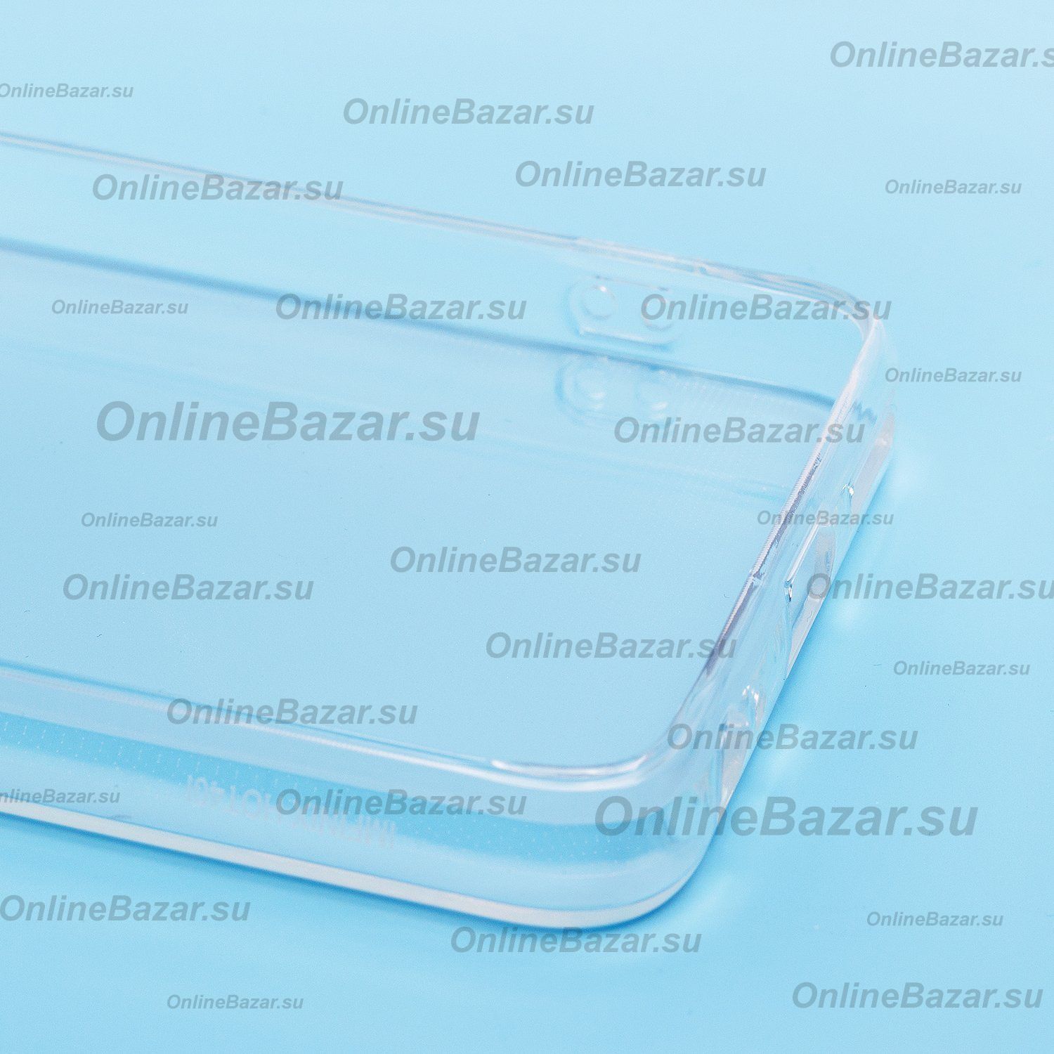 Чехол для Tecno Spark 20C (BG7n) силиконовый (0,9 mm) <прозрачный> ― OnlineBazar.su