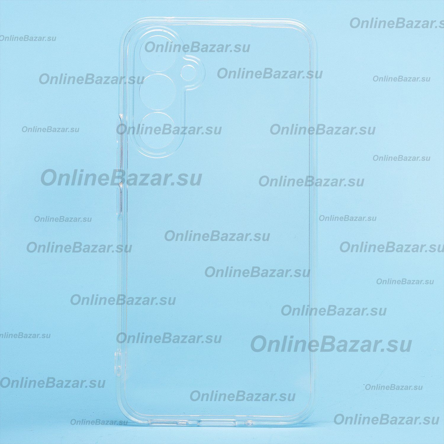 Чехол для Samsung SM-A546E (Galaxy A54 5G) силиконовый (0,9 mm) <прозрачный> ― OnlineBazar.su