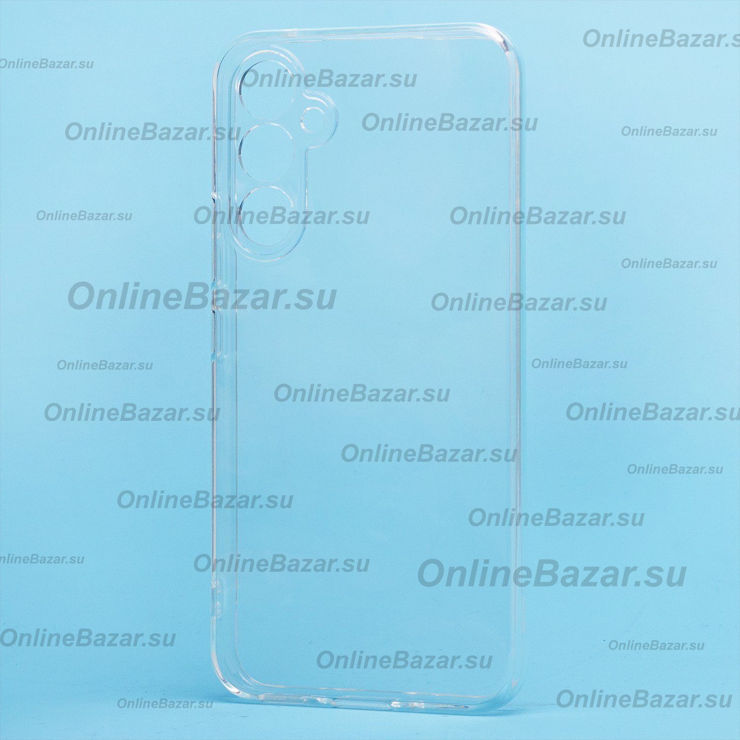 Чехол для Samsung SM-A546E (Galaxy A54 5G) силиконовый (0,9 mm) <прозрачный> ― OnlineBazar.su